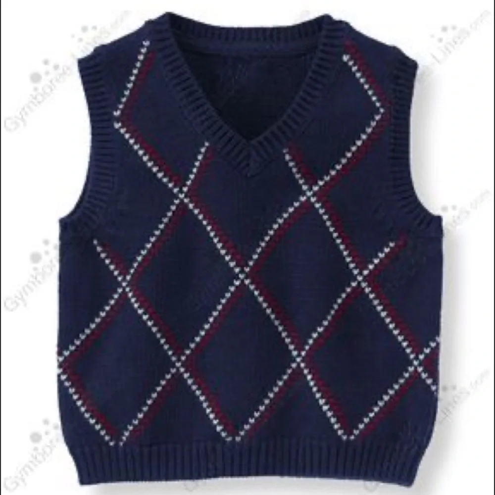 Janie and Jack Patterned Sweater Vest